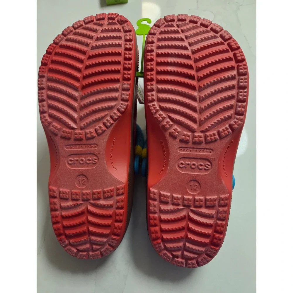 Crocs South Park Eric Cartman Classic Clog Red Mens Size 12 NWT Jibbitz